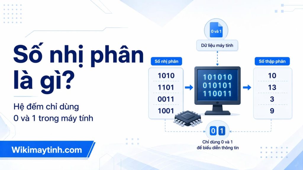Số nhị phân là gì? Ngôn ngữ ẩn sau chiếc máy tính của bạn