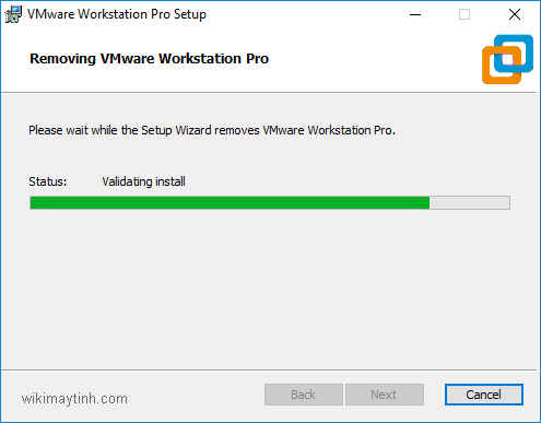 Cách gỡ cài đặt VMware Workstation